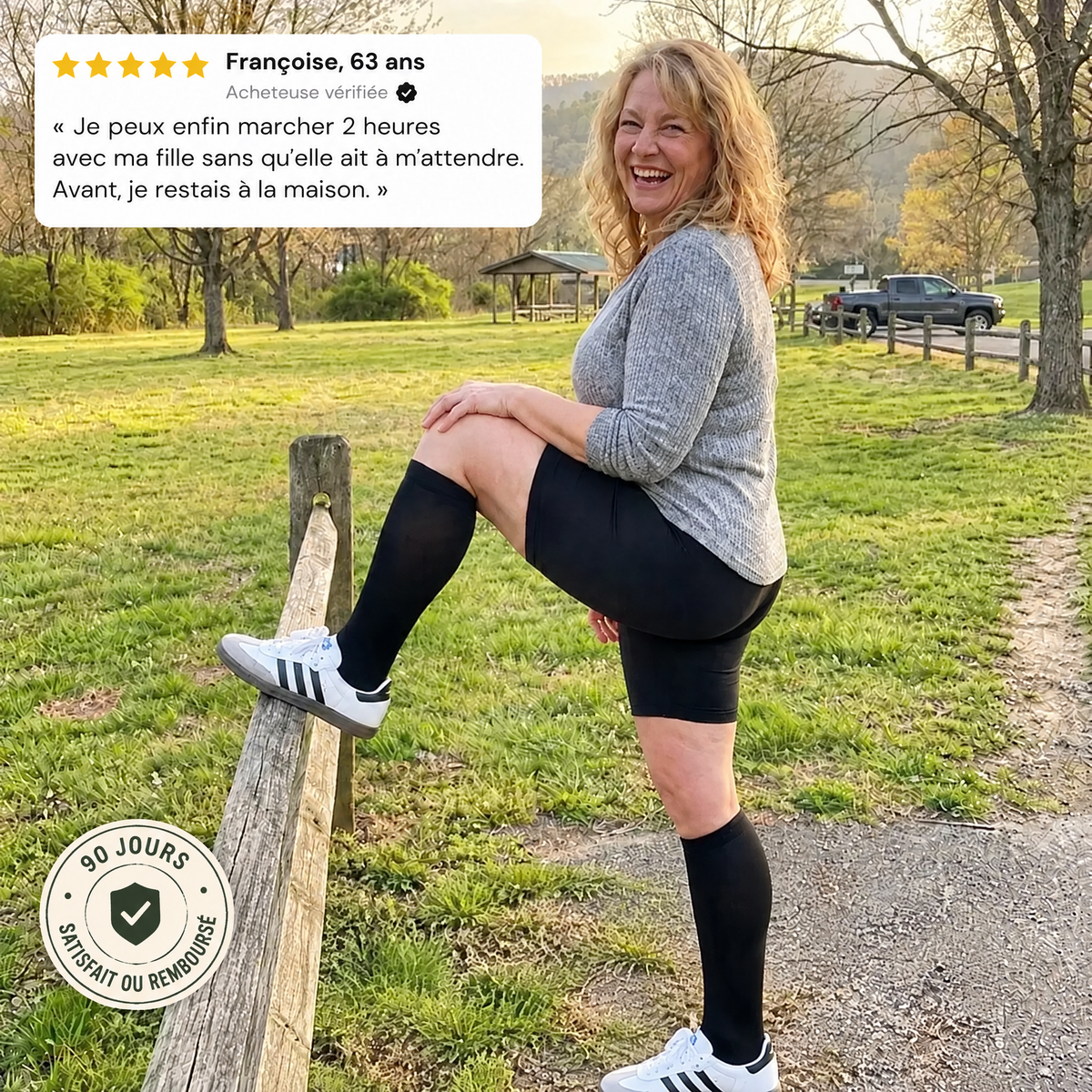 SILIBELLA - Chaussettes de Compression Confortables